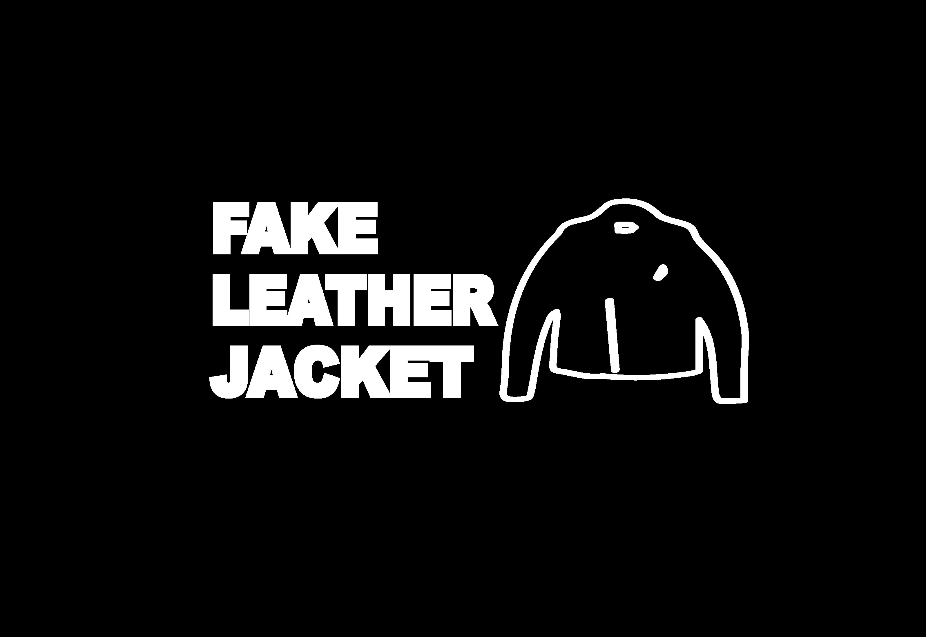 Fake Leather Jacket